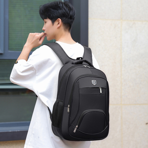 Sac à dos pour ordinateur portable unisexe, léger, grande capacité, imperméable, tendance, pour le travail et les affaires, avec port USB antivol, prix bas - Product Image 6