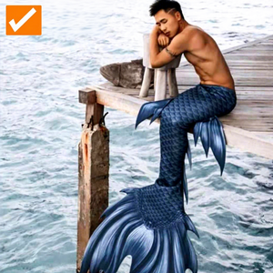 Coda di Sirena per Adulti, Costume Bikini a 2 Pezzi con Decorazioni in Cristallo, Eco-Friendly in Spandex/Poliestere per Nuoto <span class=keywords><strong>e</strong></span> Immersioni - Product Image 1