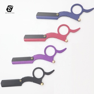 Популярный Стиль, прямая бритва, Парикмахерская для бритья с удобной ручкой - Product Image 1