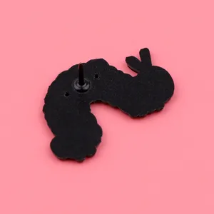 Pin de esmalte socialista Eat the Rich Broche Pines Caterpillar Pins de solapa Insignia en mochila Accesorios de ropa Regalos de joyería divertidos - Product Image 3