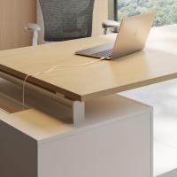 Nouveau mobilier de bureau moderne Poste de travail Conception de bureau Directeur exécutif de bureau