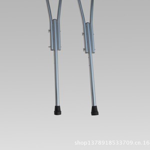 Muleta de aleación de aluminio con mango antideslizante para personas mayores y jóvenes, uso doméstico, soporte para una sola pierna - Product Image 3