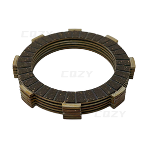 Disco de Embrague de Motocicleta CQZY para TITAN 150 TITAN 2000 <span class=keywords><strong>ZANELLA</strong></span> RX 150 Jia Ling SY130 BIZ125 CBX200, Disco de Embrague de Goma - Product Image 1