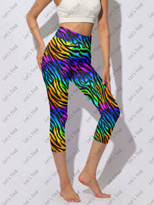 Без минимального заказа/Индивидуальный дизайн/Дропшиппинг/Оптовая продажа. Новые модели: леггинсы для фитнеса и йоги с высокой талией, утягивающие живот, бесшовные, больших размеров, персонализированная одежда. - Product Image 4