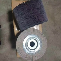 Brosse abrasive industrielle DIY à filaments pour le polissage des métaux - Roue de débavurage en fibre de nylon à grain carbure, personnalisable OEM