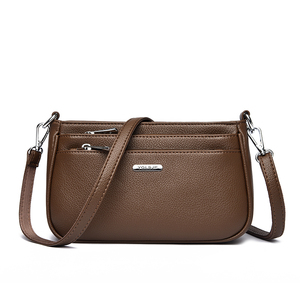 Bolso de Mano de Diseño Geométrico Vintage de Lujo con Cierre de Cremallera y Detalle de Remaches. Bolso de Mano Portátil de PU para Mujer, a la Moda - Product Image 4