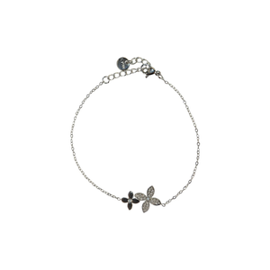 Fashion Charm <b>Bracelet</b> 316L Stainless Steel PVD Gold Plating Sustainable Resistant Flower Design - Product Image 2