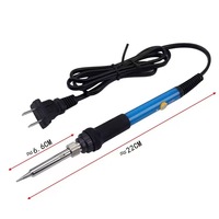 Fer à souder électrique portable avec contrôle de température, alimenté par batterie, pour réparation de téléphones et bricolage