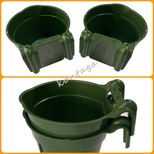 <span class=keywords><strong>Abreuvoir</strong></span> pour bétail 14L avec crochet au-dessus du seau d'alimentation montable pour bovins et chevaux - Product Image 1