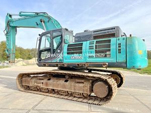 Excavatrice Kobelco SK500 d'origine japonaise de bonne qualité, excavatrice sur chenilles hydraulique Kobelco d'occasion à vendre - Product Image 5