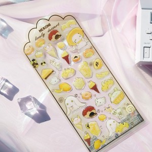 Pegatinas Decorativas para Laptop, con Estampado Dorado en Resina Epoxi, Diseños <span class=keywords><strong>de</strong></span> Vegetales, Sirenas, Horóscopos, Instrumentos Musicales, Cristales 3D - Product Image 6