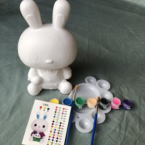 Personalizado Alta Resistência Crianças Modelo De Gesso Brinquedos Handmade Diy Pintado Boneca De Gesso Pintura Coloring Graffiti Gesso Artesanato boneca - Product Image 2