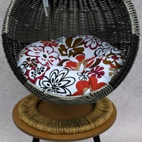 Lit pour chat en rotin PE tissé à la main, panier suspendu pour animaux de compagnie, hamac, mobilier d'intérieur pour animaux de compagnie, salon de luxe pour chat, nid confortable pour chaton