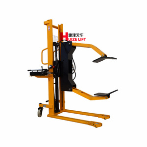 Impilatore Idraulico Manuale per Rotoli di Carta Huize Factory Modello <span class=keywords><strong>CTY</strong></span> Capacità di Carico 200-400kg Altezza di Sollevamento 1600mm Giallo/Rosso 1 Anno di Garanzia - Product Image 5