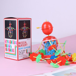 Carillon à vent électrique en plastique avec design animal, cloche de lit rotative, jouet pour bébé de 0 à 24 mois - Product Image 3