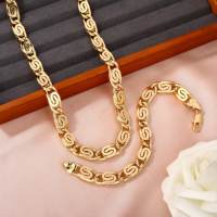 Vente en gros de bijoux brésiliens indiens en plaqué laminé or 14 ct 18 ct 22 ct original Oro 10 ct Ensemble de colliers et bracelets de mariée pour femmes