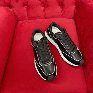 Chaussures de créateur de luxe pour hommes, confortables, antidérapantes, sportives, en cuir véritable, décontractées, formelles, pour le bureau et le quotidien - Product Image 2