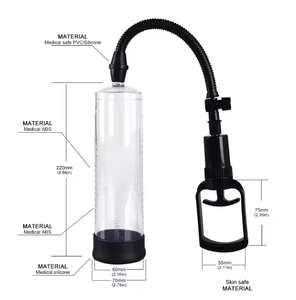 Pompa Penis Vakum Pembesar Alat Bantu Impotensi Lebih Besar Lebih Panjang Lebih Tebal Dildo Pembesar Pria Pompa Seks Membantu Ereksi Mainan - Product Image 4