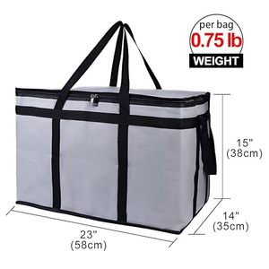 Sac <span class=keywords><strong>isotherme</strong></span> <span class=keywords><strong>pliable</strong></span> imperméable rouge pour pique-nique, réutilisable pour la randonnée et les activités de plein air au Canada - Product Image 2