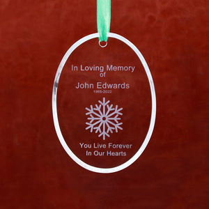 2025 populaire noël tress décoration ornement verre suspendu pendentif ornements personnalisé - Product Image 3