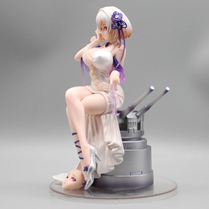 2024 chaud Anime jeu <span class=keywords><strong>Azur</strong></span> <span class=keywords><strong>Lane</strong></span> HMS 20 CM Sirius dessin animé Anime Statue PVC figurine poupée Collection jouets cadeau pour les enfants - Product Image 3