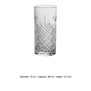 Vaso Timeless para Bebidas Largas 36.5 cl Pasabahce H 15.3 cm Ø 7.2 cm - Product Image 3