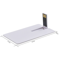 Tipo di carte di credito aziendali chiavetta USB con carta crittografata personalizzata Express economica