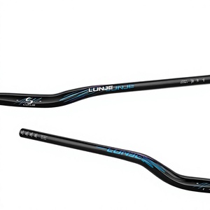 Manillar de aluminio para bicicleta de montaña de 780 mm, 31,8 mm, tipo Riser Bar, para DH, Enduro, Trail, accesorios, venta al por mayor de fábrica - Product Image 3