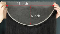 Closure en dentelle HD 7x7 Deep Parting, Closure en dentelle HD 6x6 5x5 pour cheveux humains lisses, Closure frontale en dentelle HD 13x6 effet peau, pré-épilée
