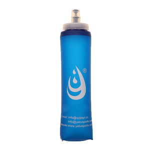 Nhà Máy Có Thể Gập Lại Mềm Hydrat <span class=keywords><strong>Flask</strong></span> BPA Free TPU Chai Nước Để Chạy - Product Image 6