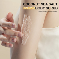 UUKKG 700g Vegan Natuurlijke Bodyscrub Formule Aloë Vera Zeezout Verhelderende Exfoliërende Hydraterende Verwijdert Donkere Vlekken