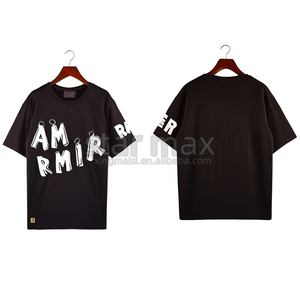 DM618108 Maglietta da Uomo di Marca con Logo Personalizzato, Nuova Collezione Primaverile, Manica Corta, Tinta Unita, Design alla Moda - Product Image 1