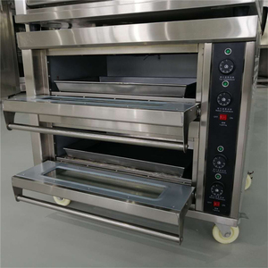 Limai Nuevo Horno de Gas Mini de Una Sola Capa, Máquina Automática de Snacks, Horno de Plataforma con Control Táctil, Alta Seguridad, Doble Productividad - Product Image 4