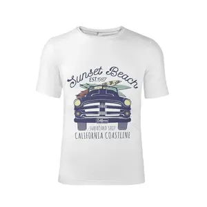 Street fashion trends Vintage design California Beach Vintage cars Classic West Coast men's custom T-shirts