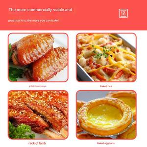 Horno Industrial <span class=keywords><strong>para</strong></span> Pizza de 12, 18 y 32 Pulgadas, Horno Comercial de Una o Dos Capas, Eléctrico o a Gas - Product Image 4