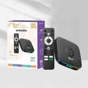 Boîtier <span class=keywords><strong>TV</strong></span> intelligent Android 14 TV98 ATV MINI <span class=keywords><strong>IPTV</strong></span> STB RK3518 Quad Core 8K pour streaming, compatible <span class=keywords><strong>Google</strong></span> <span class=keywords><strong>Chromecast</strong></span>, modèle 2026, vente en gros - Product Image 1