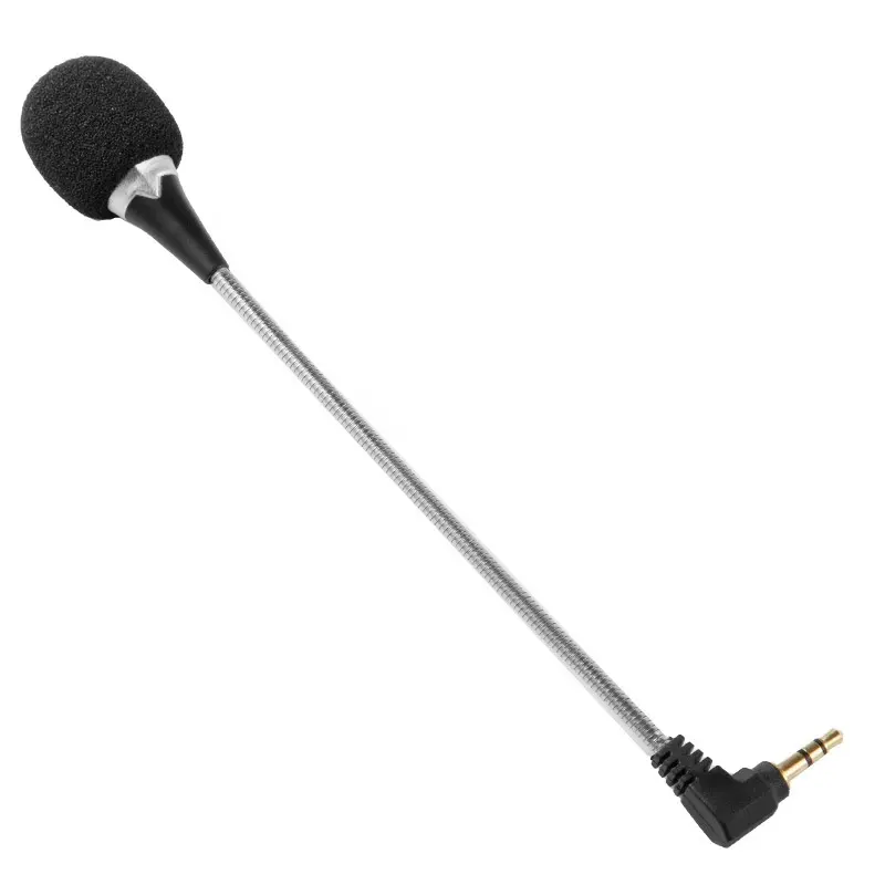 Mini Flexibele 3.5Mm Jack Plug Bedrade Condensator Microfoon Microfoon Voor Mobiele Telefoon Laptop Tablet Pc Skype