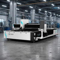 YIHAI 4020 3000W Machine de découpe laser fibre CNC 3 axes à refroidissement par eau, haute précision, rigidité élevée, pour tôles, avec contrôle Cypcut