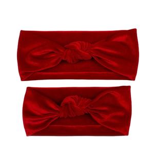 Diadema Elástica Ajustable con Lazo y Mariposa, Personalizada y Linda, para Maquillaje, Juego de Diademas para Mamá e Hija - Product Image 1