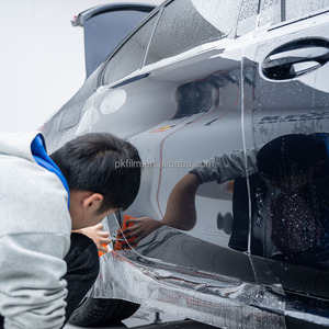 Film de protection de peinture PKFILM de haute qualité, revêtement hydrophile, transparent brillant, TPU PPF, auto-réparateur, anti-rayures, rouleau de 7,5 mil - Product Image 3