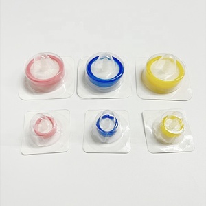 0.22um 0.45um Uso en laboratorio Diferentes <span class=keywords><strong>colores</strong></span> Nylon PTFE MCE PVDF Material Filtro de jeringa individual estéril - Product Image 2