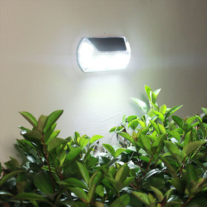 Solar <b>Led</b> Wall <b>Light</b> Outdoor Waterproof With Motion <b>Sensor</b> For Garden Courtyard Lighting - Product Image 1