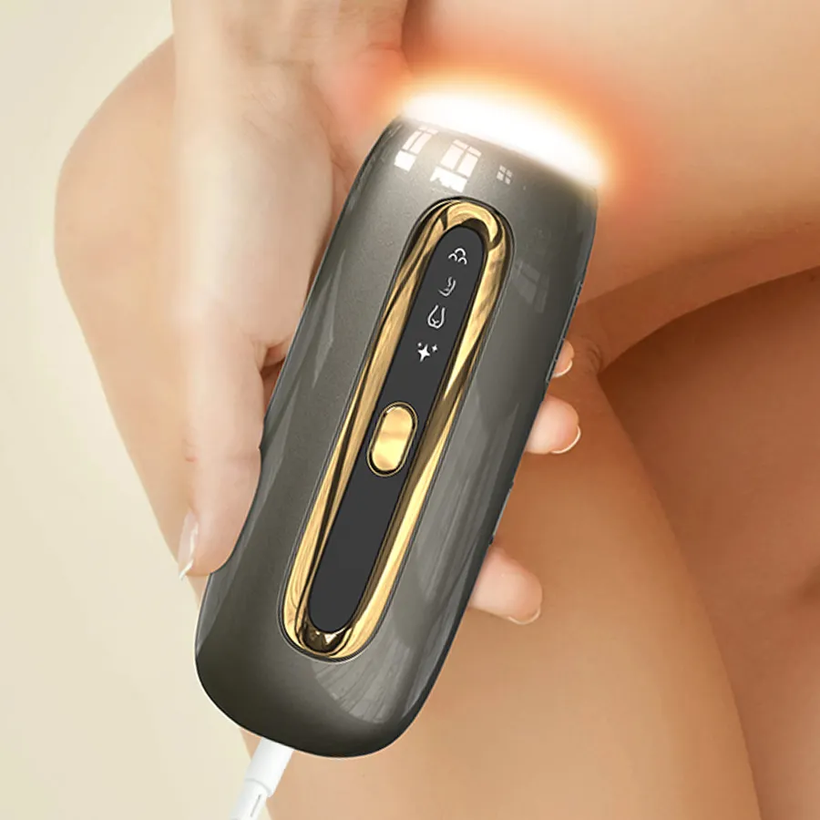 Самая популярная Ipl лазерная эпиляция, портативная машинка для удаления волос с системой охлаждения