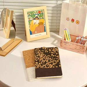 2025 Classic Design Cork Linen Mixed Cover Blank Notebooks Crafted for Personal Planning and <b>Memory</b> Keeping - Product Image 6