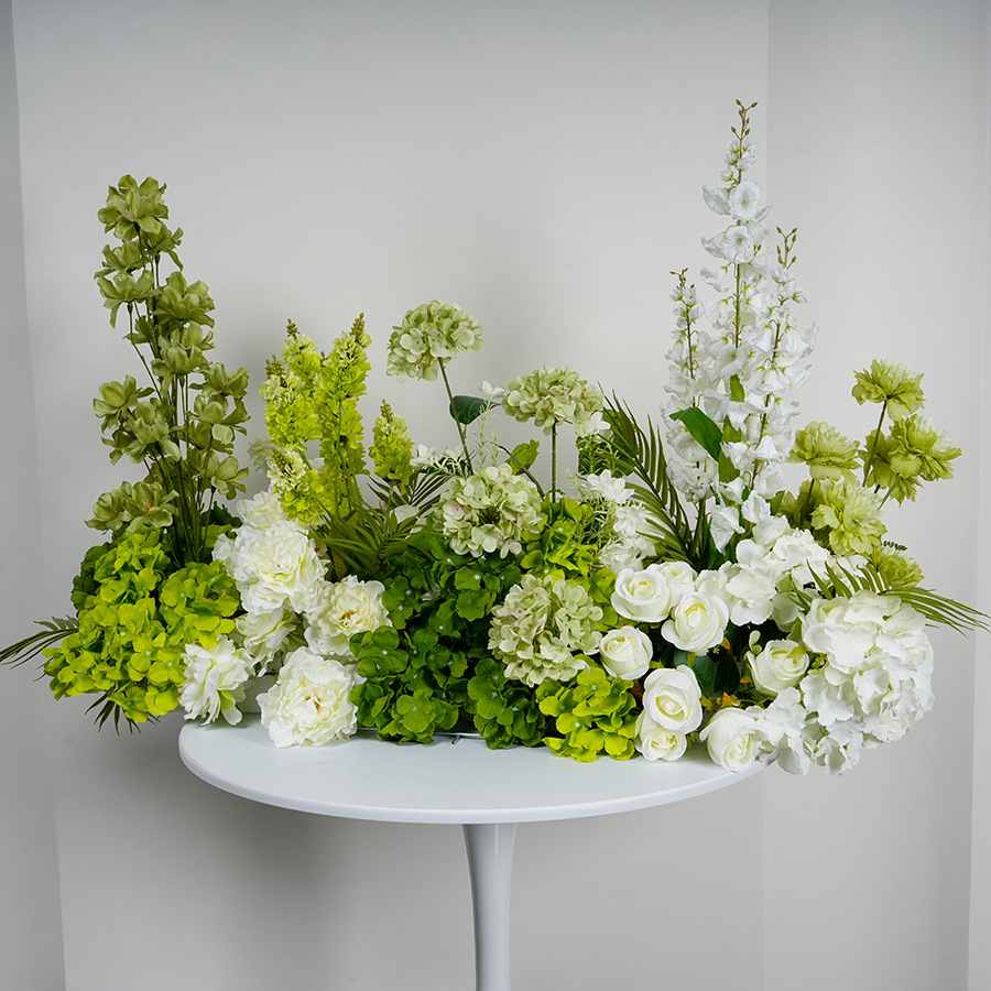 Fila di fiori a terra - 110x80 cm