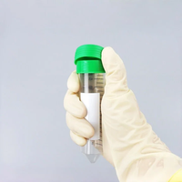 Tube à centrifuger jetable de 15 ml et 50 ml avec couvercle pratique, tube à centrifuger facile à ouvrir 9400xg