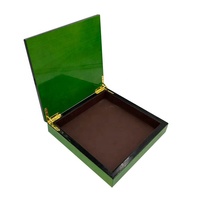 Boîte à chocolat de luxe en bois avec laqué, nouveau design pour chocolat, ramadan,