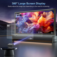 Offre Spéciale H1 projecteur Smart Home cinéma Android WIFI projecteurs de jeux vidéo 4K Full Hd Mini Portable téléphone portable Proyector