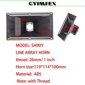 Altavoz de Tweeter de 26 mm con Rosca, 119*114*100 mm, Bocina Profesional de Alta Frecuencia, Bocina Line Array - Product Image 2