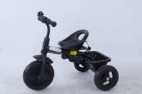 Poussette de tricycle pour enfant T306C-1 avec poignée de poussée réglable et auvent amovible